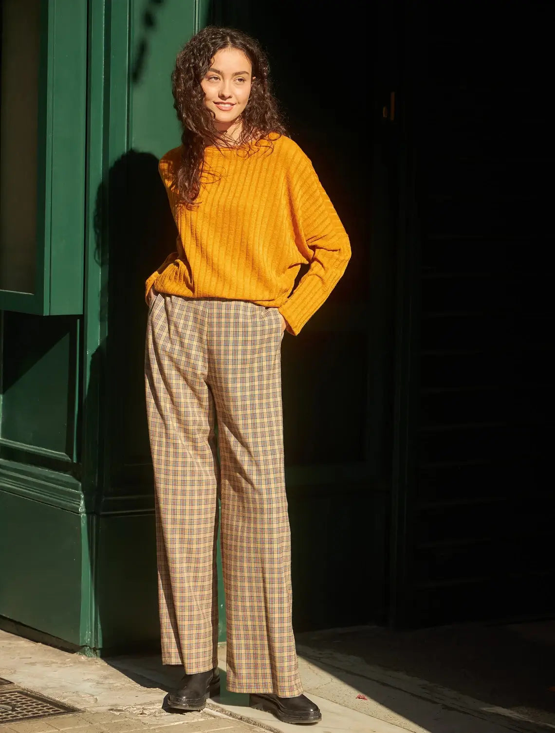 Wide leg pants pattern