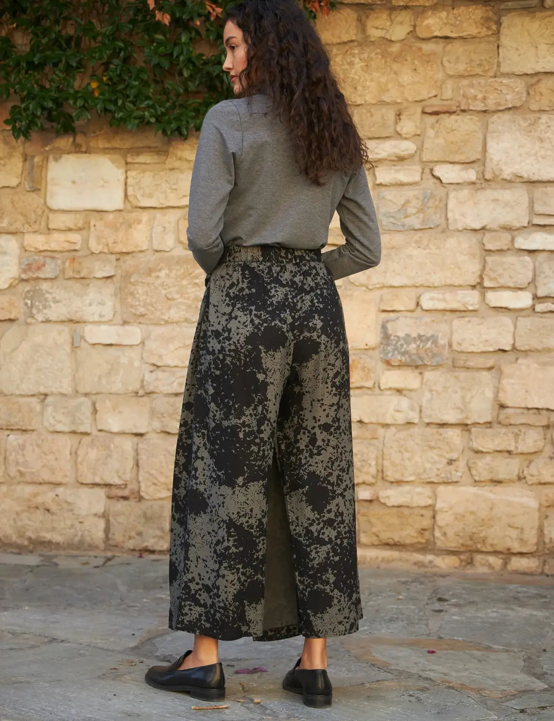 Wide leg pants pattern